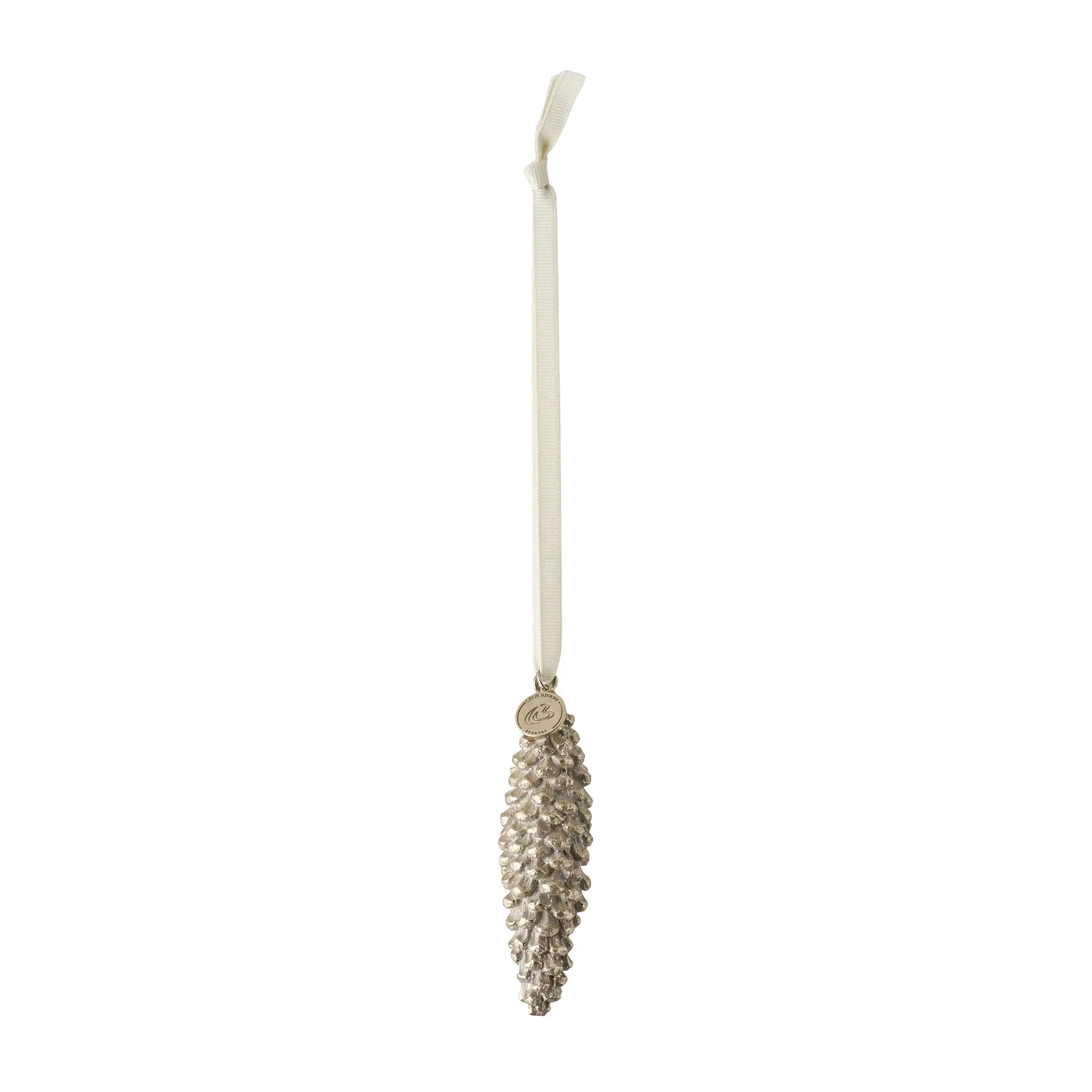 Ciondolo natalizio Sella a pigna, 9 cm, Oro antico Lene Bjerre