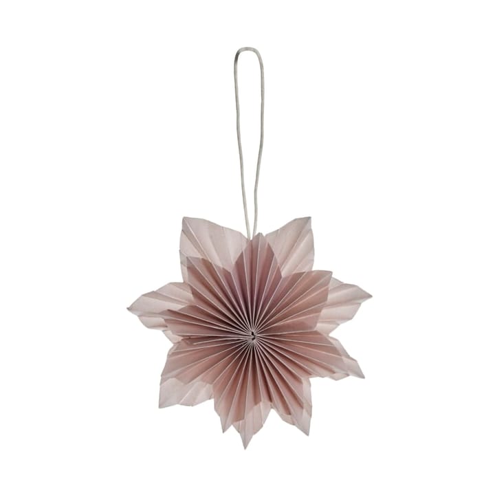 Decorazione a forma di fiore Palisa, 10 cm - Rosa scuro - Lene Bjerre