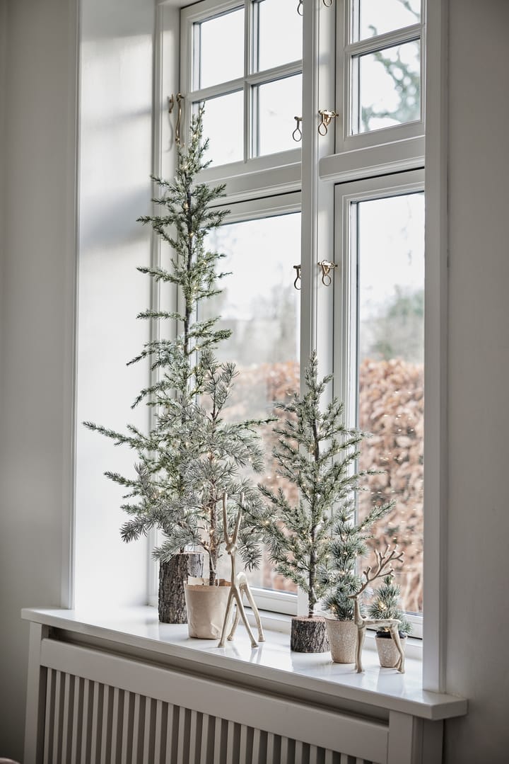 Decorazione a forma di renna Marely – 32 cm, Oro chiaro Lene Bjerre