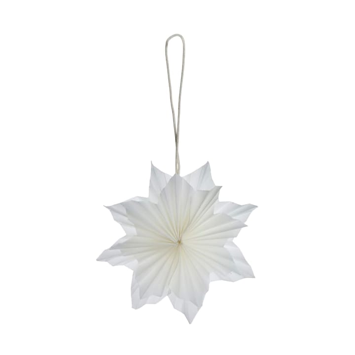 Decorazione a forma di stella Palisa, 10 cm - Bianco sporco - Lene Bjerre