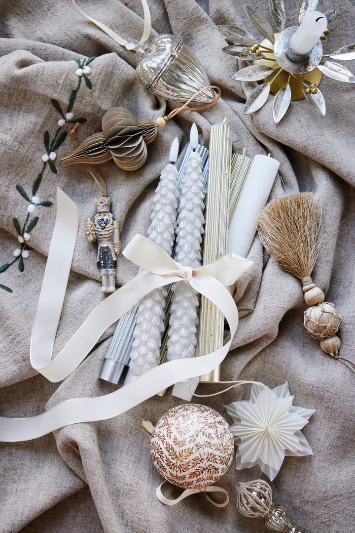 Decorazione a forma di stella Palisa, 10 cm, Bianco sporco Lene Bjerre