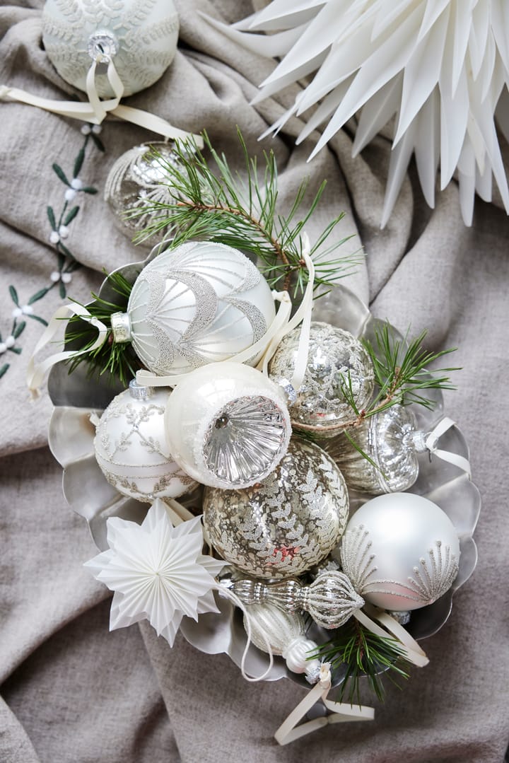 Decorazione a forma di stella Palisa, 10 cm, Bianco sporco Lene Bjerre