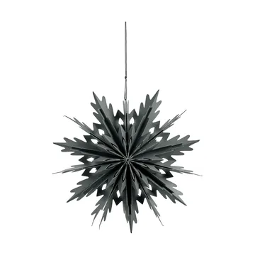 Decorazione a stella Paselle Ø30 cm - Grigio scuro - Lene Bjerre