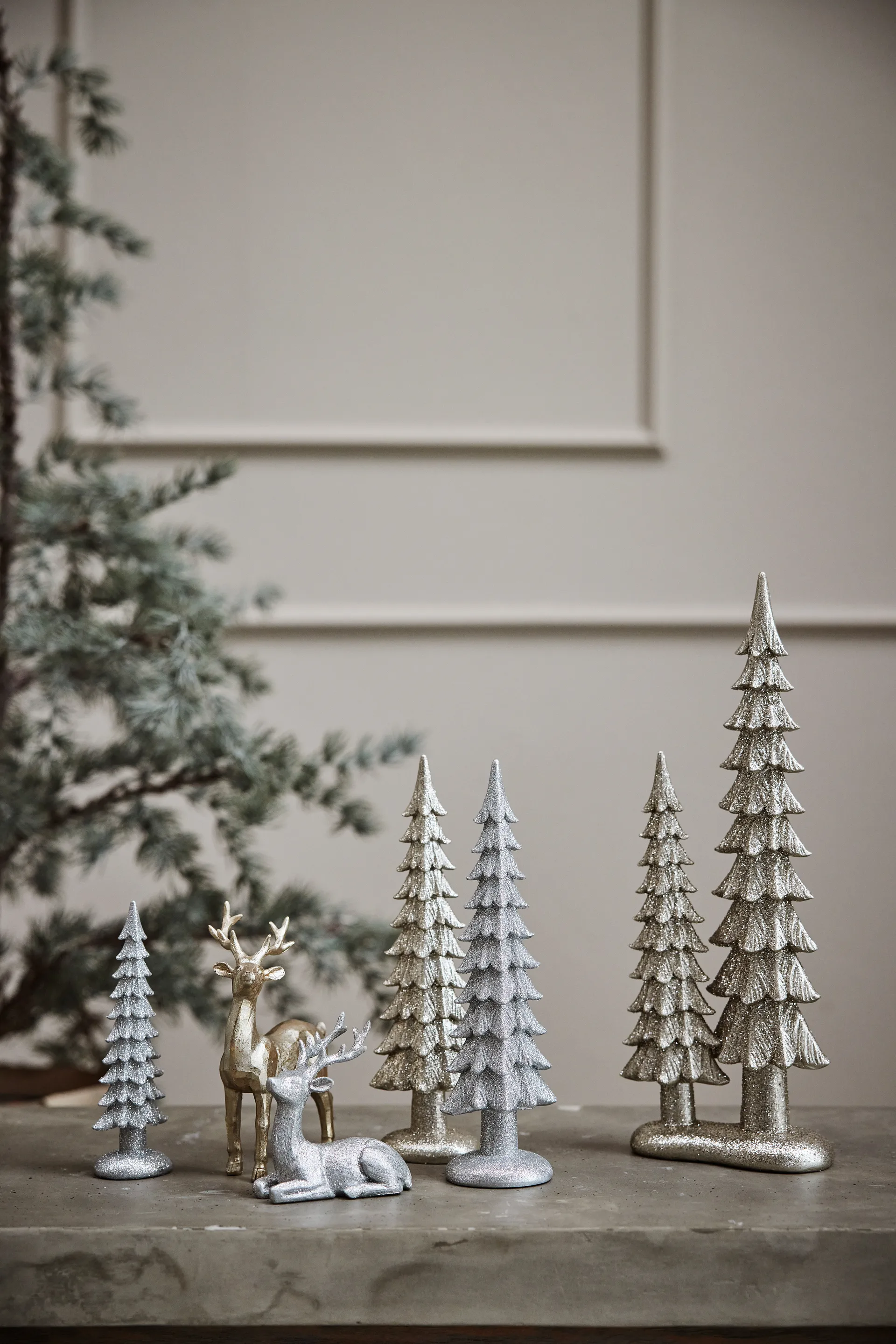Decorazione albero di Natale Sissia 33 cm, Argento Lene Bjerre