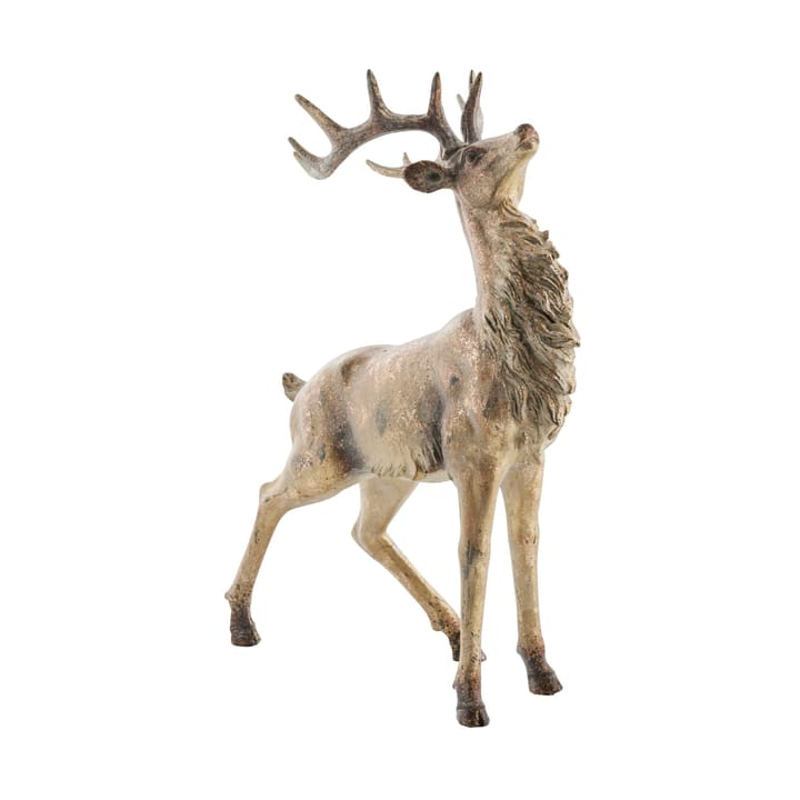 Decorazione cervo Daisy 41,5 cm, Ottone antico Lene Bjerre