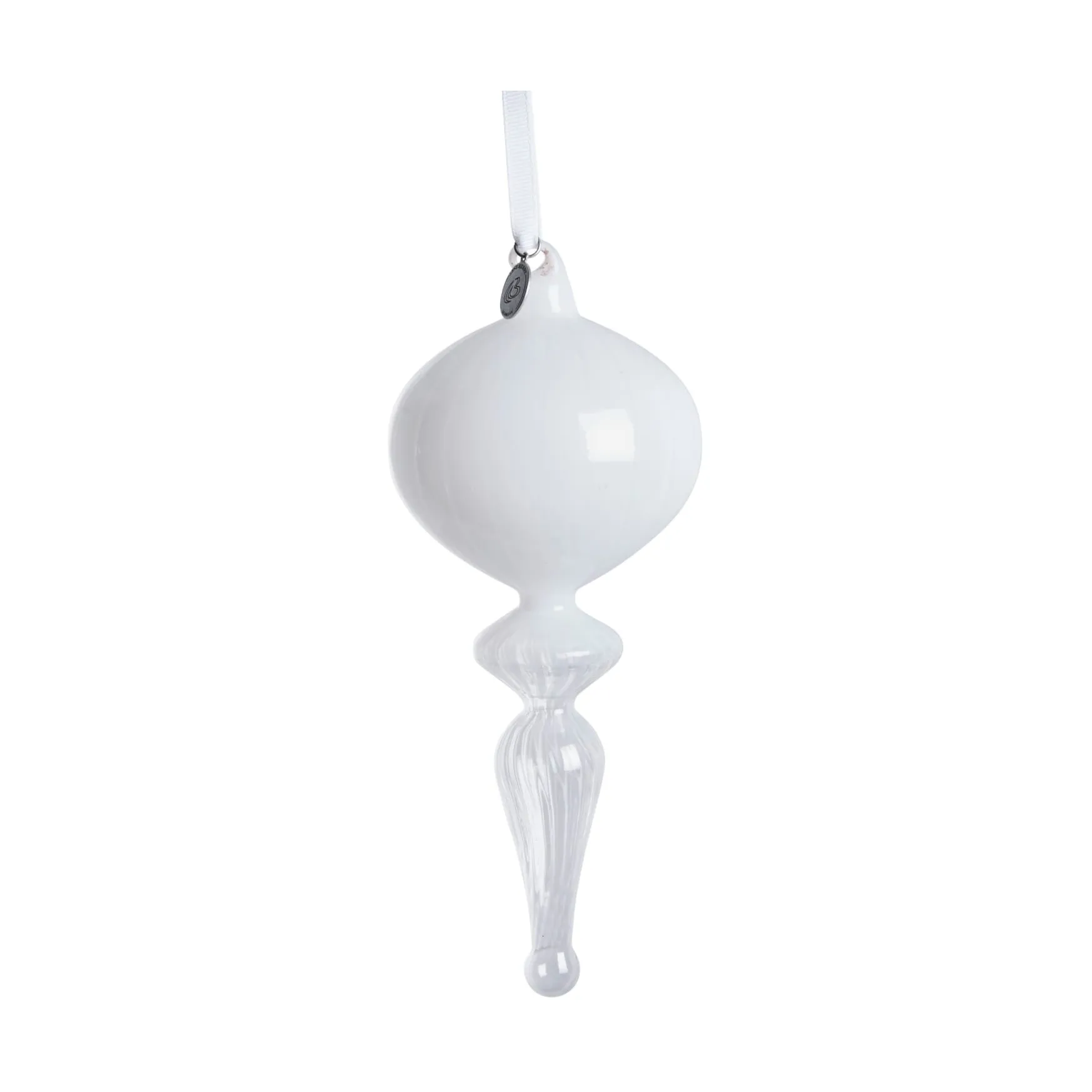 Decorazione natalizia Glossia 19 cm, Bianco Lene Bjerre