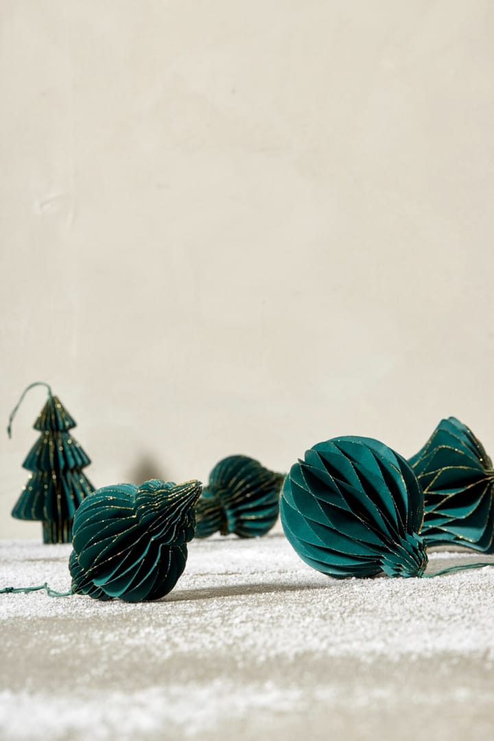 Decorazione natalizia Pappia 15 cm, Verde scuro Lene Bjerre