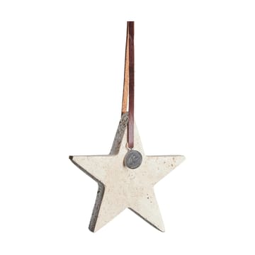 Decorazione natalizia stella Elina 10 cm - Lino - Lene Bjerre