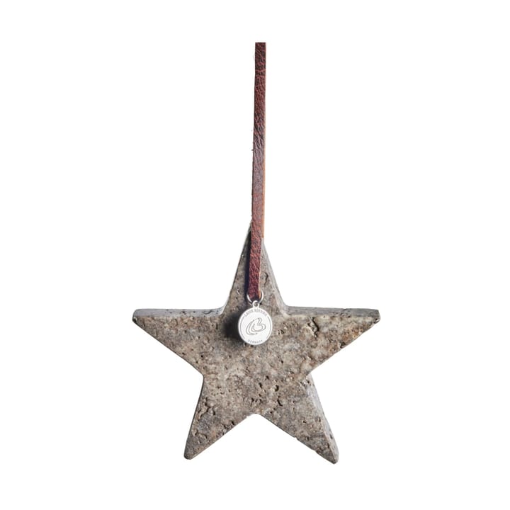 Decorazione natalizia stella Elina 10 cm - Marrone - Lene Bjerre