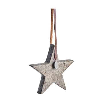 Decorazione natalizia stella Elina 10 cm - Marrone - Lene Bjerre