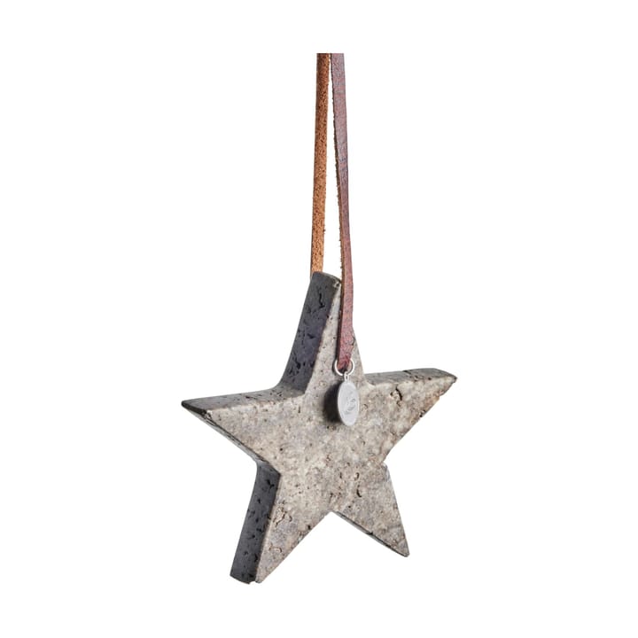 Decorazione natalizia stella Elina 10 cm, Marrone Lene Bjerre