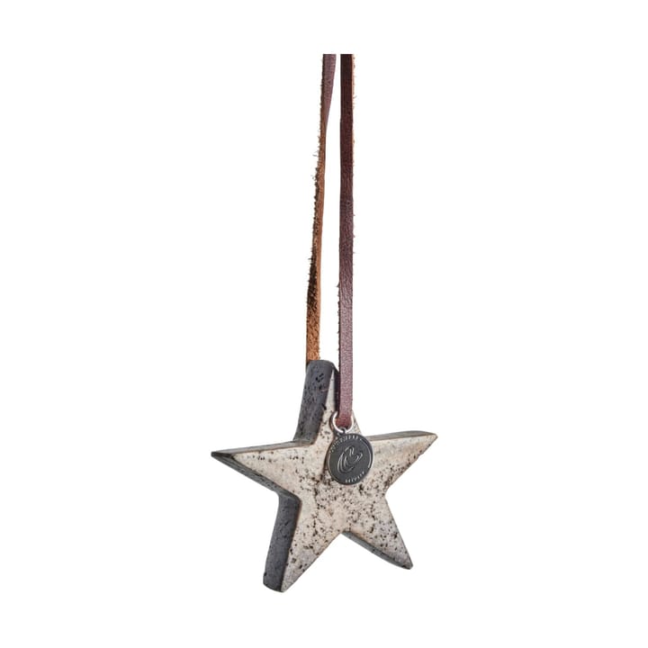 Decorazione natalizia stella Elina 6,5 cm, Marrone Lene Bjerre