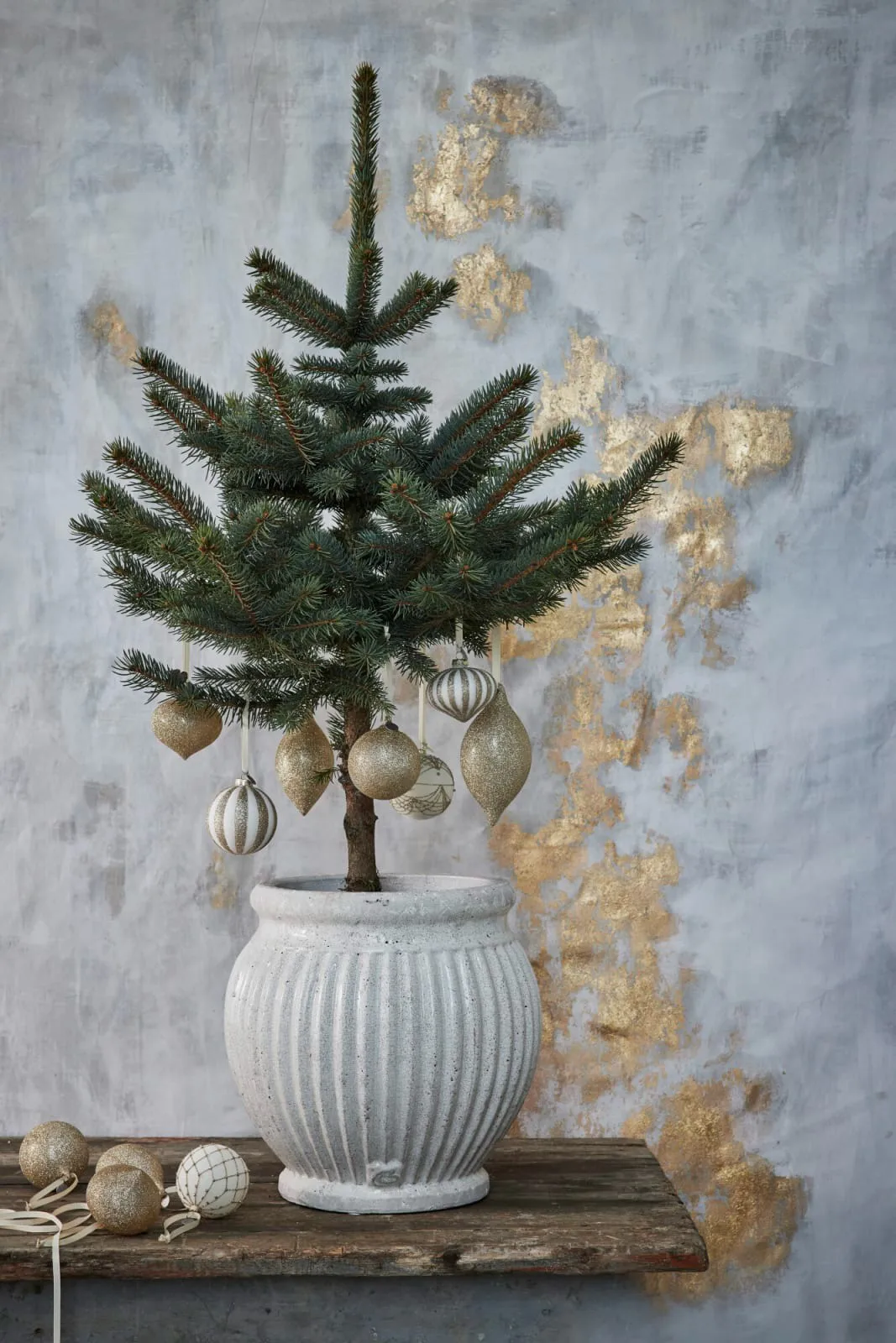 Decorazione natalizia Velvitie 14 cm, Oro chiaro Lene Bjerre