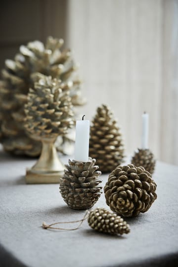 Decorazione pigna Serafina 8,3 cm - Oro chiaro - Lene Bjerre