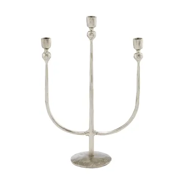 Imelia candeliere - Color argento, 16x7x24,5 cm - Lene Bjerre