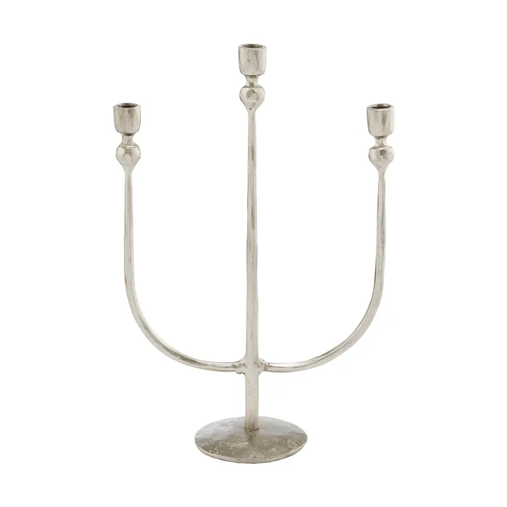 Imelia candeliere - Color argento, 16x7x24,5 cm - Lene Bjerre