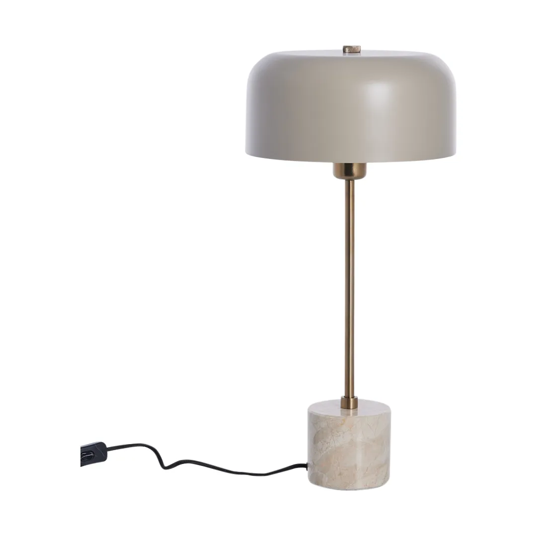 Lampada da tavolo Sofillia 53 cm, Lino-Dorato Lene Bjerre