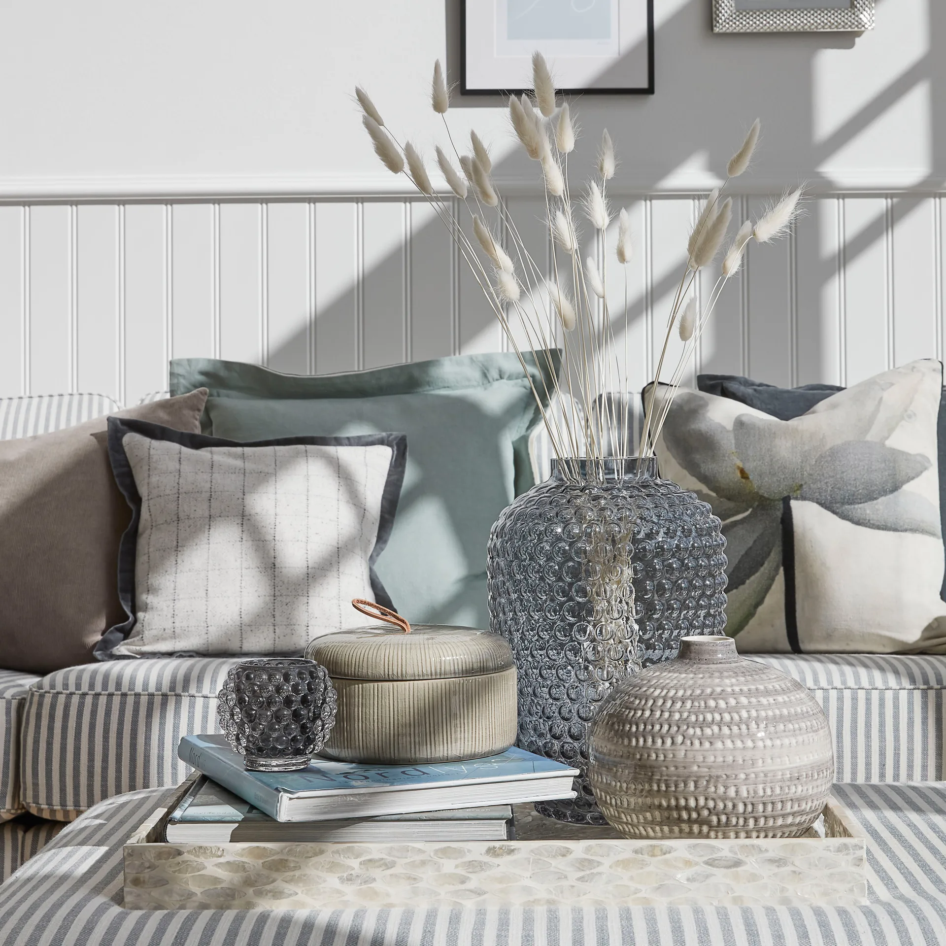 Lanterna Doria 7,5 cm, Grigio scuro Lene Bjerre