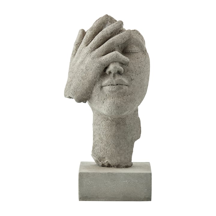 Mano decorativa per faccia Serafina A: 27,5 cm, Grigio Lene Bjerre