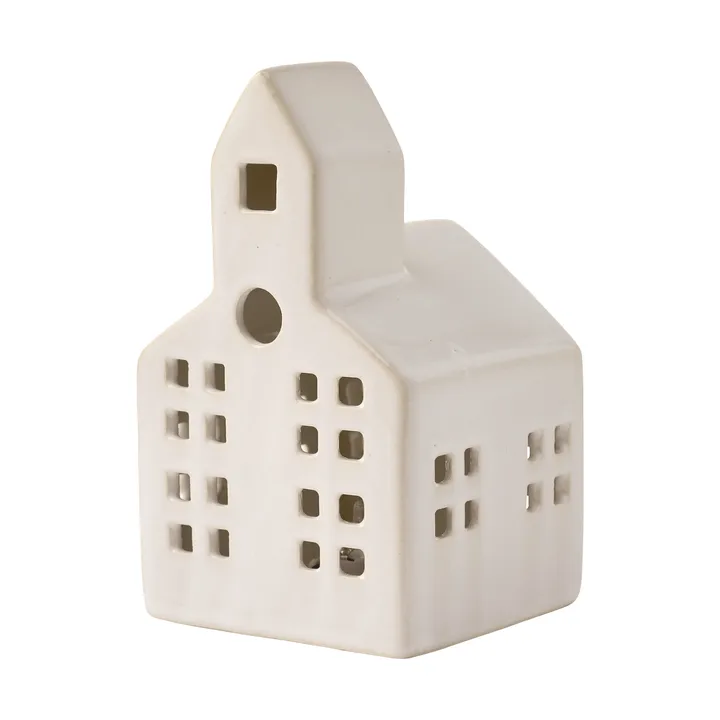 Mythel portacandela - Bianco, 8,7x8,5x14,2 cm - Lene Bjerre