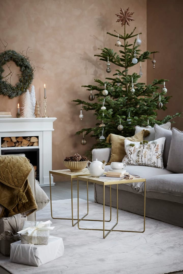 Pallina di Natale Noelle Ø8 cm, Nero-oro Lene Bjerre
