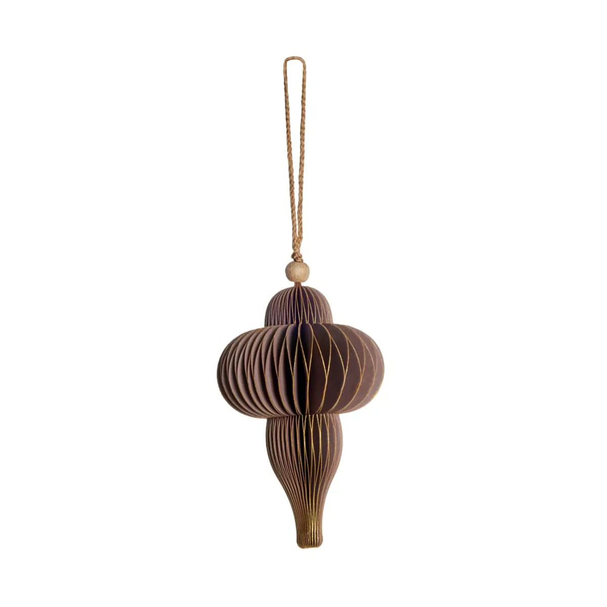 Pendente decorativo Paline – 10 cm, Dark rose-silver Lene Bjerre