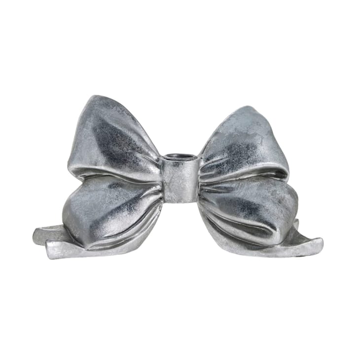 Portacandela Serafina bow 12,7 cm - Argento antico - Lene Bjerre