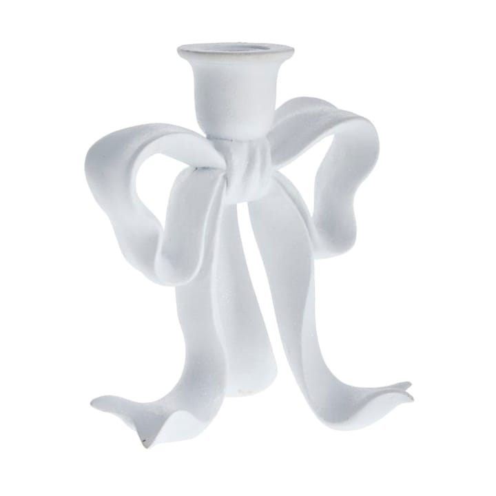 Portacandela Serafina bow 19,7 cm - Bianco - Lene Bjerre