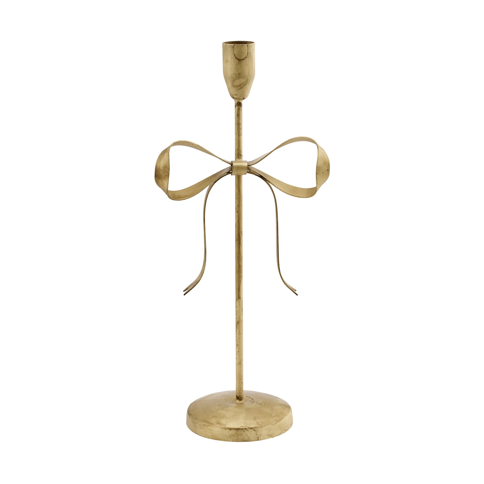 Portacandele bovino, Color oro, 9x15x32,5 cm Lene Bjerre
