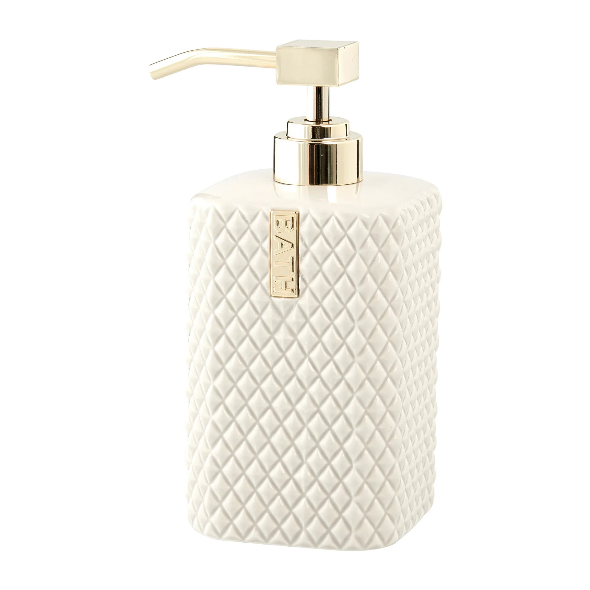 Portasapone Marion soap dispenser 17,5 cm, Camel-oro chiaro Lene Bjerre
