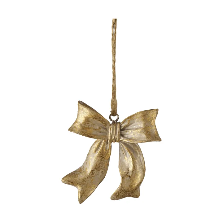 Serafina bow pendente - Dorato, 6x2,5x6,7 cm - Lene Bjerre