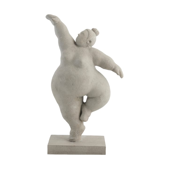 Serafina decorazione donna sulla punta dei piedi 28,8 cm - Grigio - Lene Bjerre