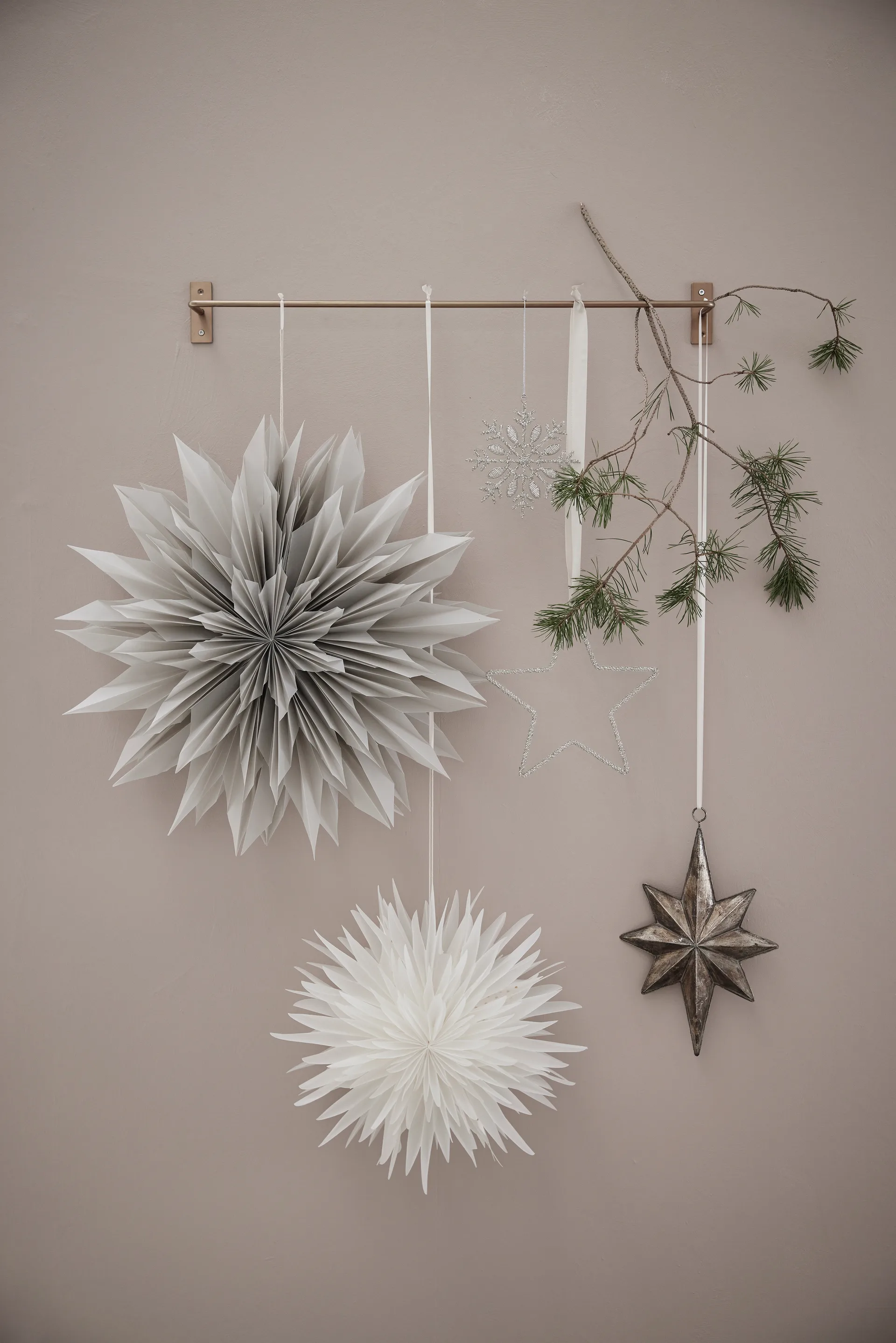 Stella decorativa Palisia Ø60 cm, Grigio chiaro Lene Bjerre