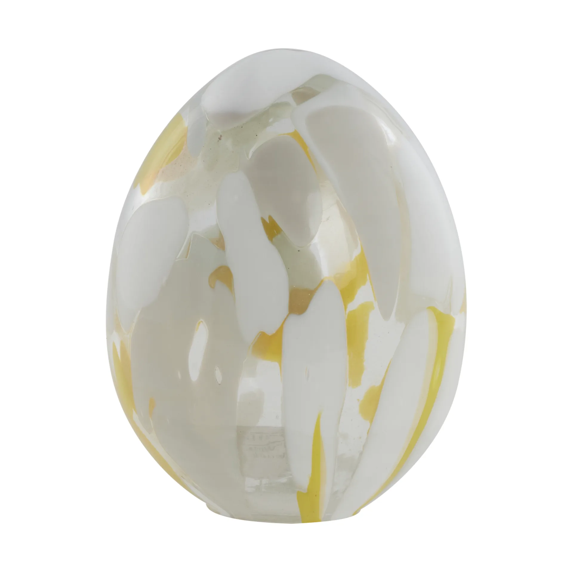 Uovo decorativo Murina 15 cm, Bianco-tenue Lene Bjerre