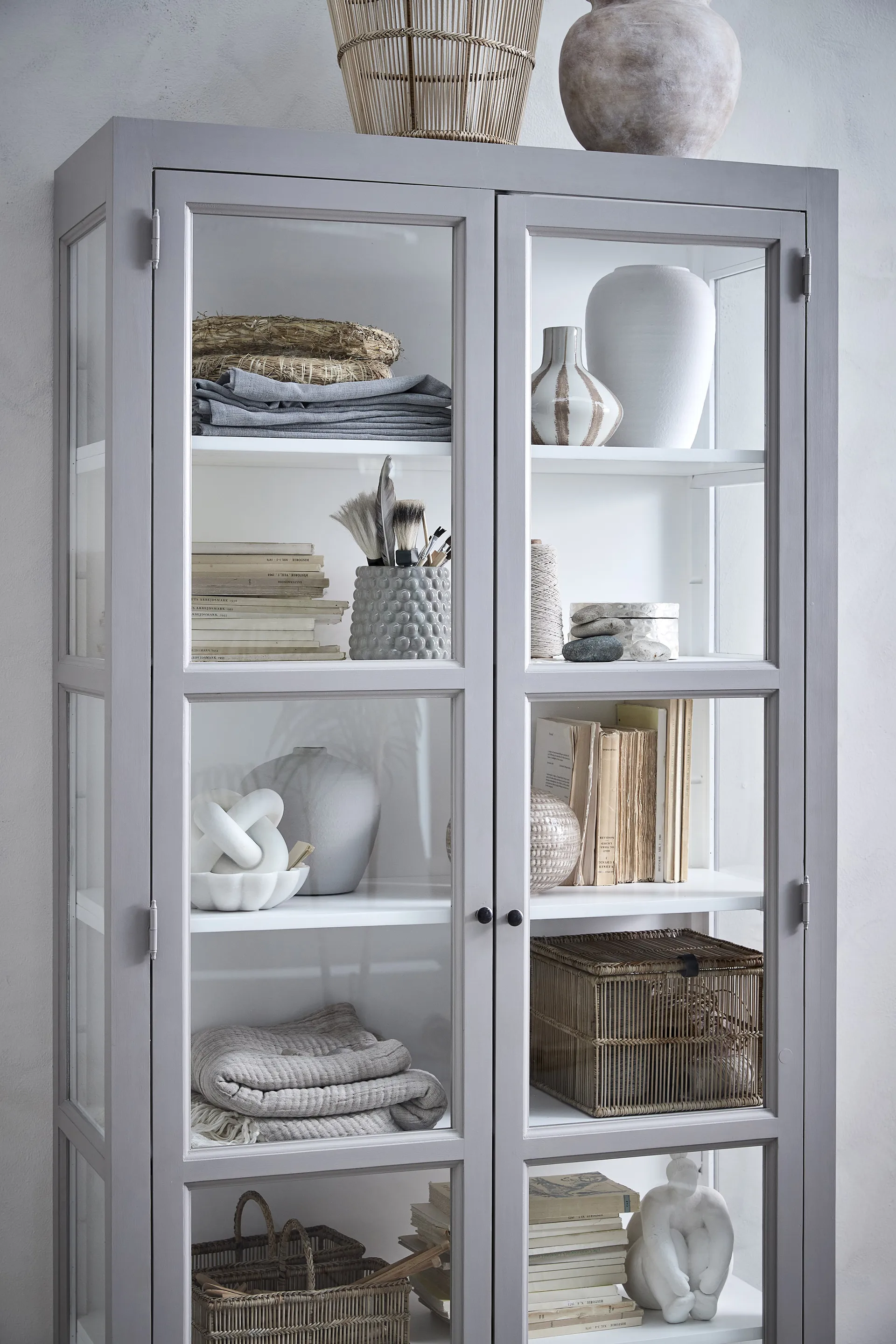 Vaso Catia 20 cm, Silver grey Lene Bjerre