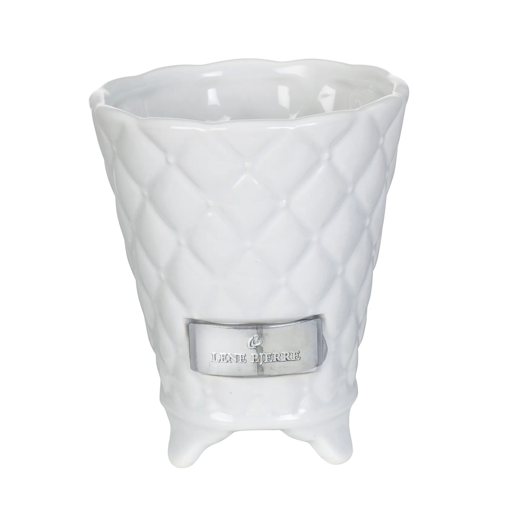 Vaso da fiori Precious Ø 10 cm, Bianco Lene Bjerre