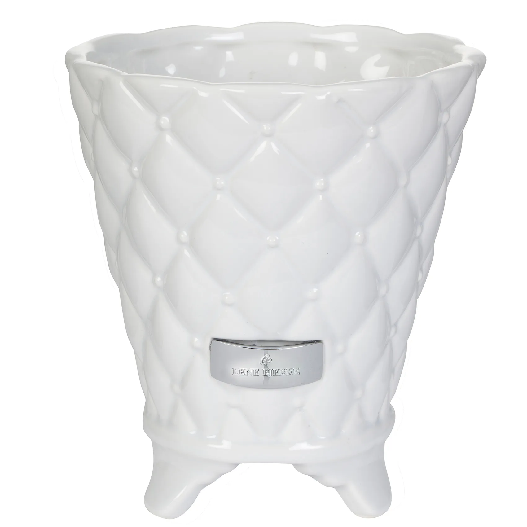Vaso da fiori Precious Ø 16 cm, Bianco Lene Bjerre