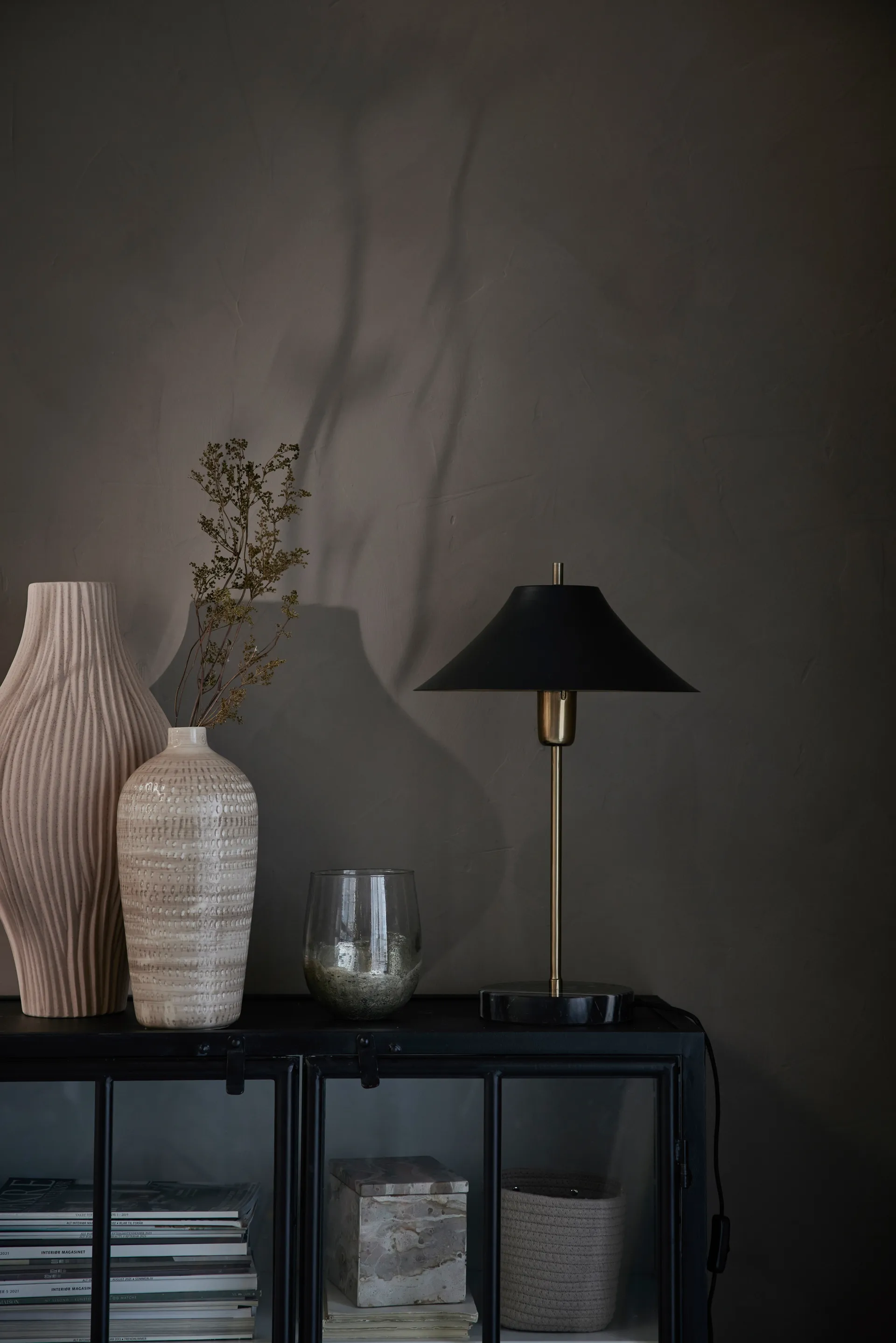 Vaso decorativo Esmia, 50 cm, Cipria Lene Bjerre