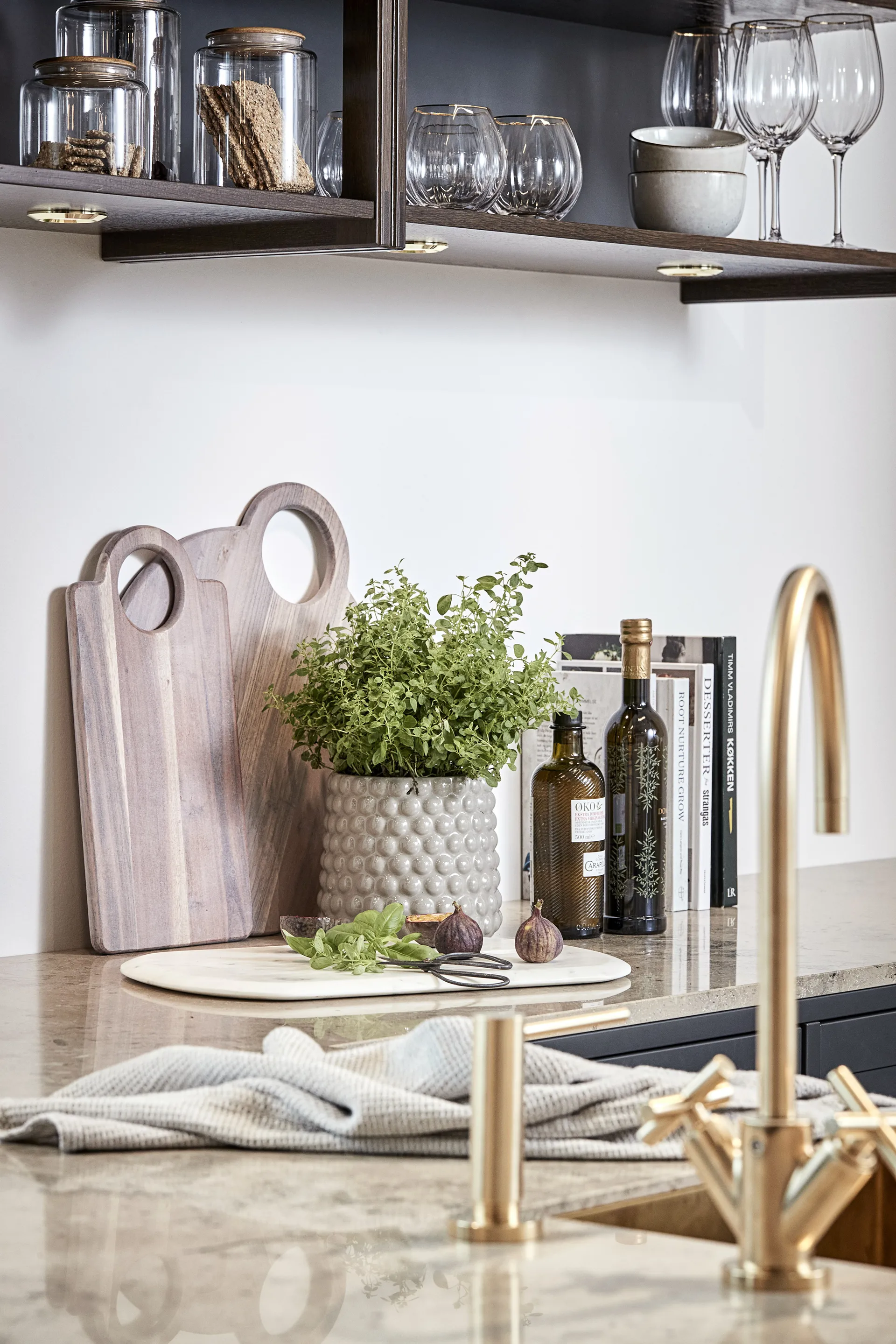 Vaso Dotsie Ø 18 cm, Grigio Lene Bjerre