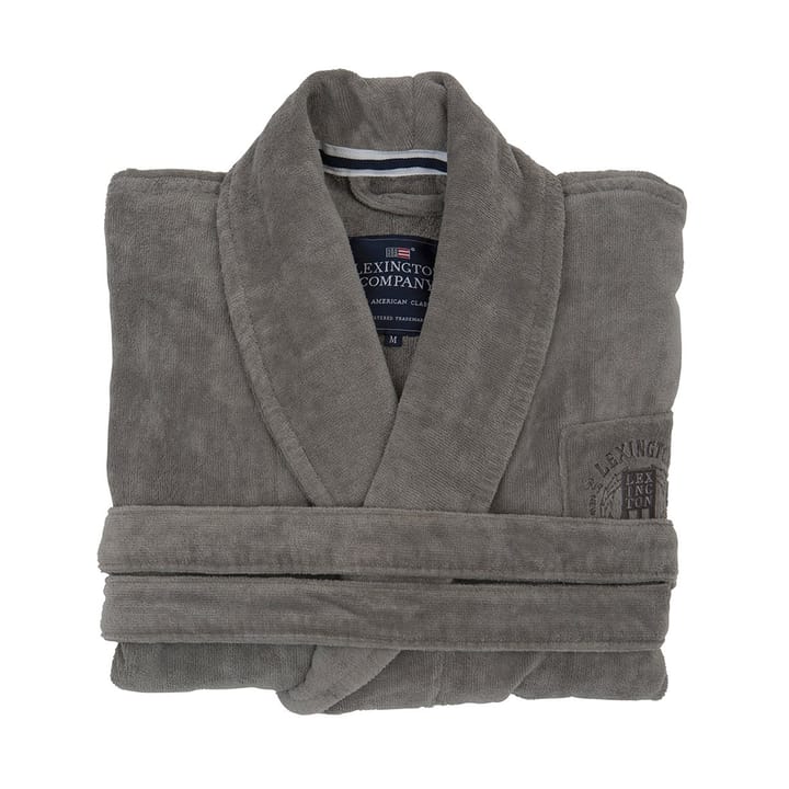 Accappatoio Hotel Velour XL - Grey - Lexington