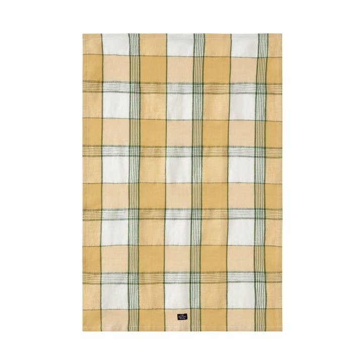 Asciugamano da cucina in cotone/lino Easter 50x70 cm - Giallo-verde - Lexington