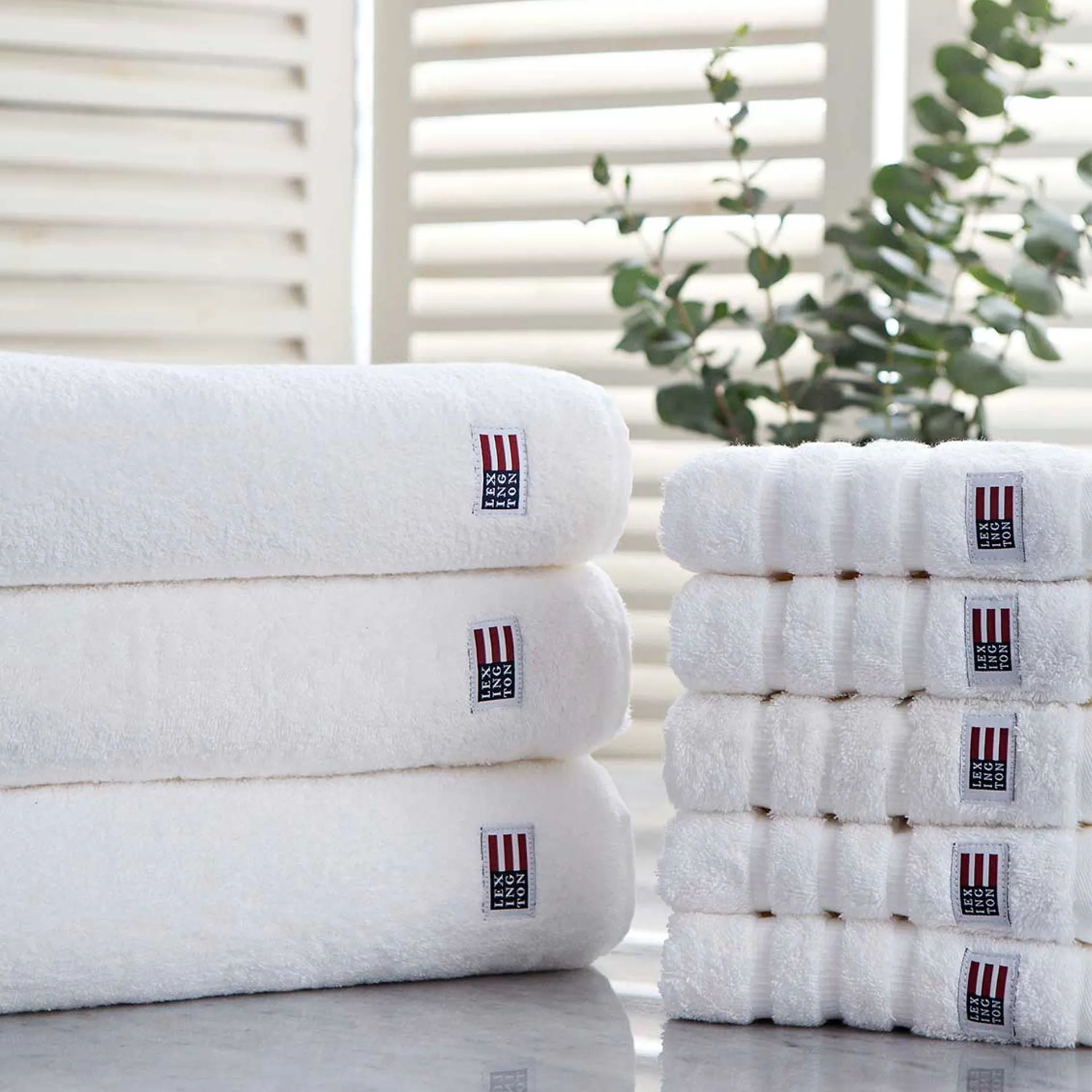 Asciugamano Icons Original 30x30 cm, bianco Lexington