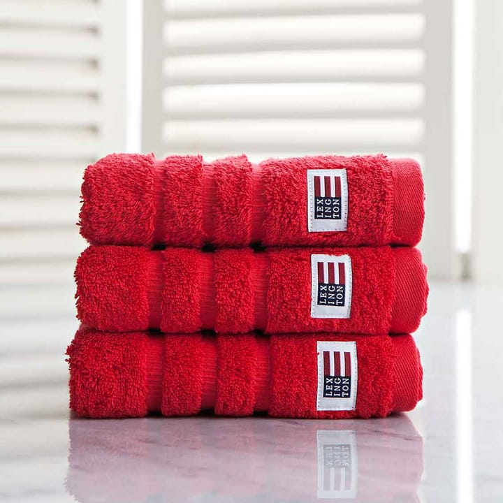 Asciugamano Icons Original 30x30 cm, rosso Lexington