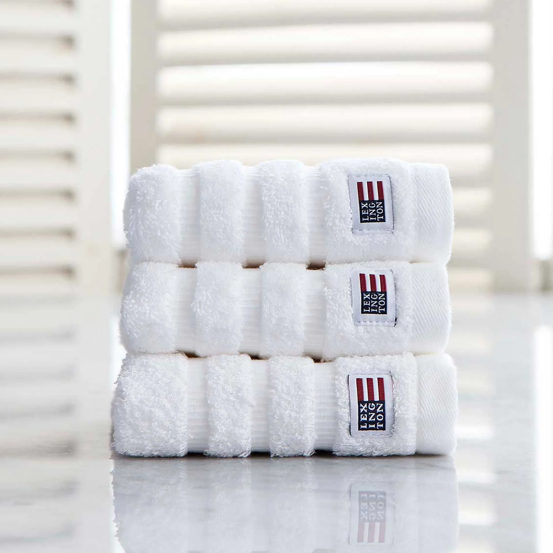 Asciugamano Icons Original 30x50 cm, bianco Lexington