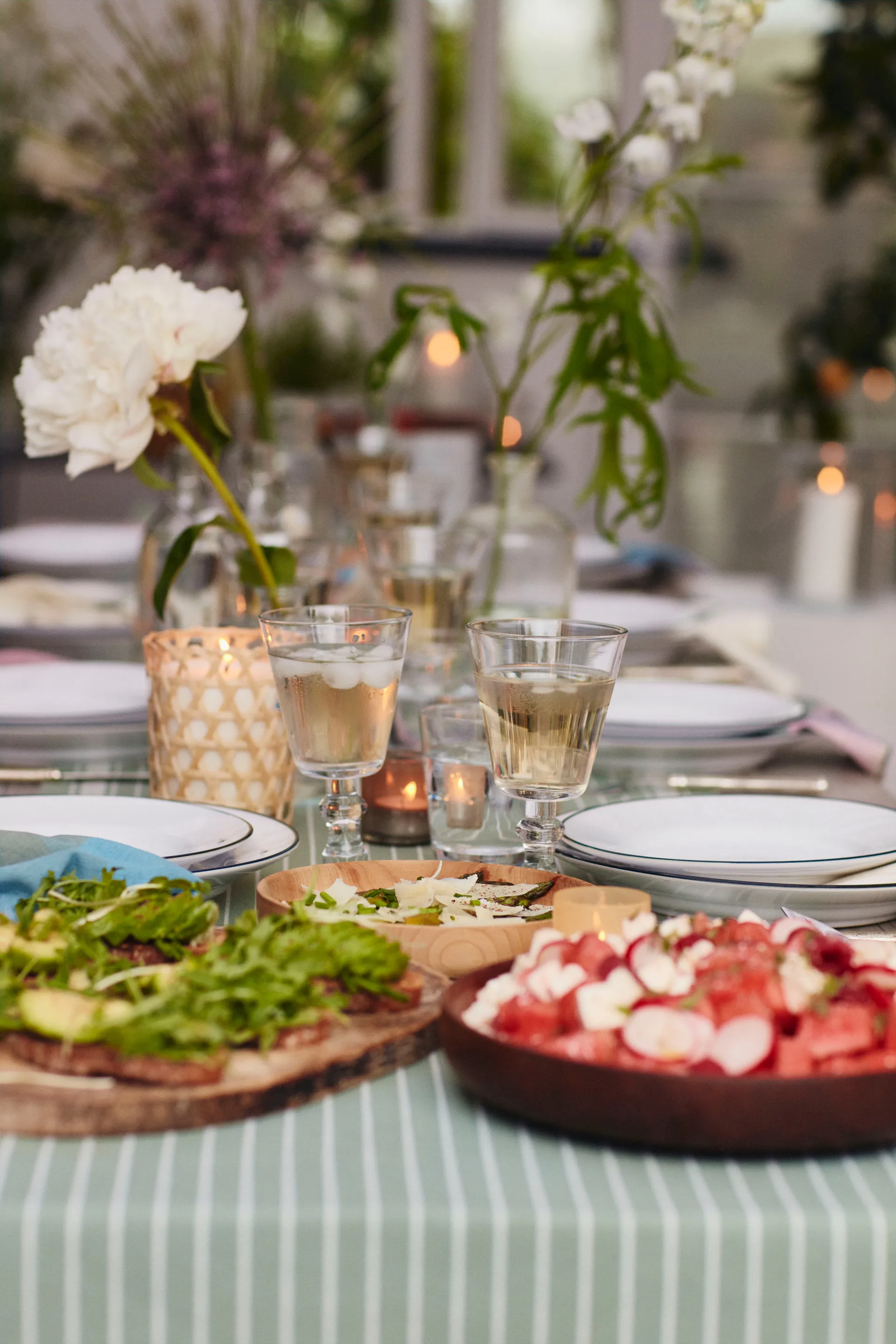 Candela profumata citronella-cocco Handwoven Bamboo, 66 ore Lexington