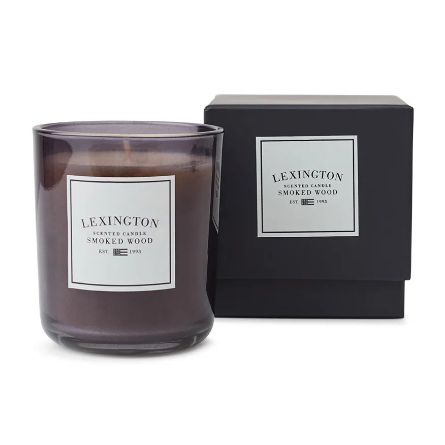Candela Smoked Wood 45 ore, Grigio scuro Lexington
