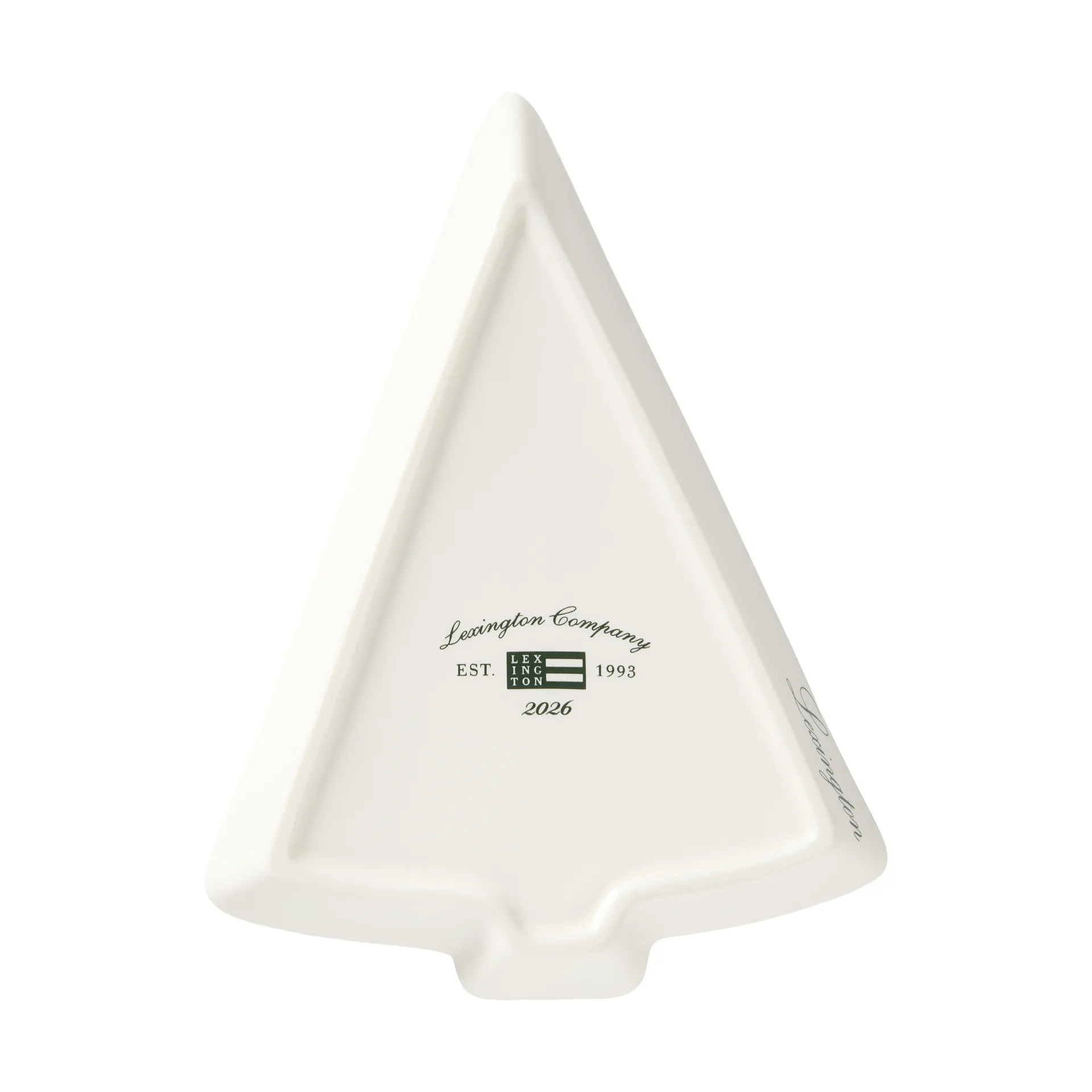 Christmas Tree piatto da portata, Multicolore, 15,2x11x1,6 cm Lexington