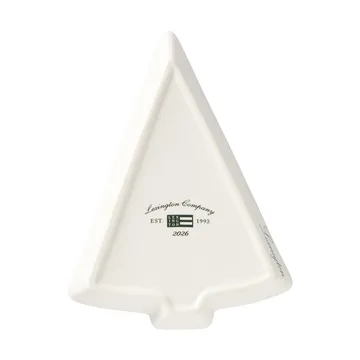 Christmas Tree piatto da portata - Multicolore, 15,2x11x1,6 cm - Lexington