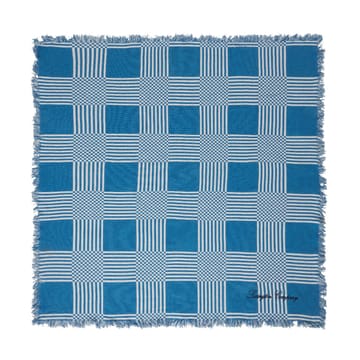 Coperta da picnic in cotone riciclato 150x150 cm - Blue - Lexington