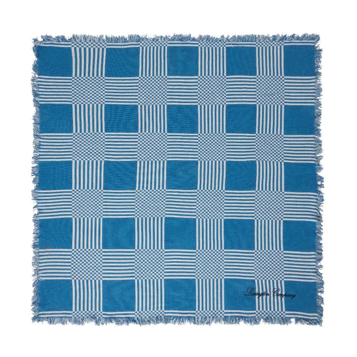Coperta da picnic in cotone riciclato 150x150 cm - Blue - Lexington